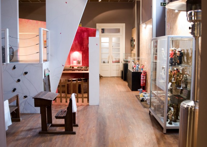 Uma das várias salas do Museu do Brincar