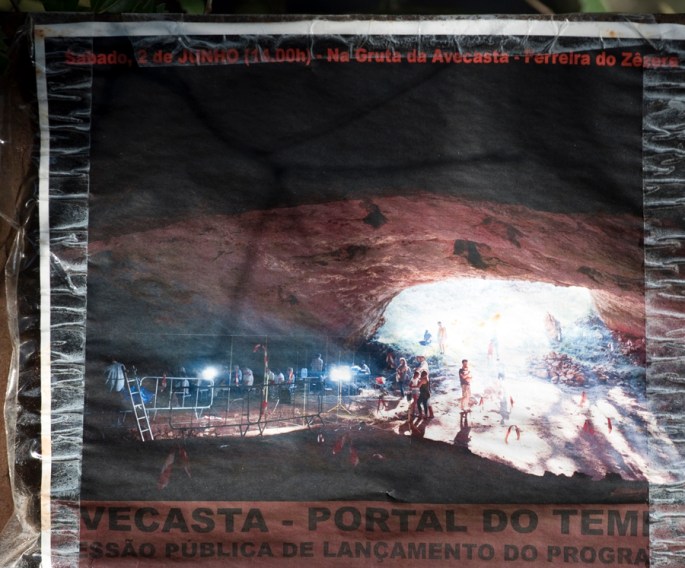 A gruta está a ser alvo de um ambicioso projeto arqueológico
