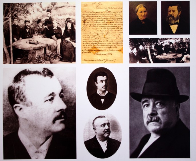 O patrono é evocado com várias ilustrações