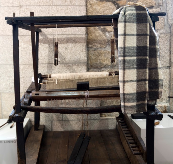 Tear antigo no Museu de Castro Daire