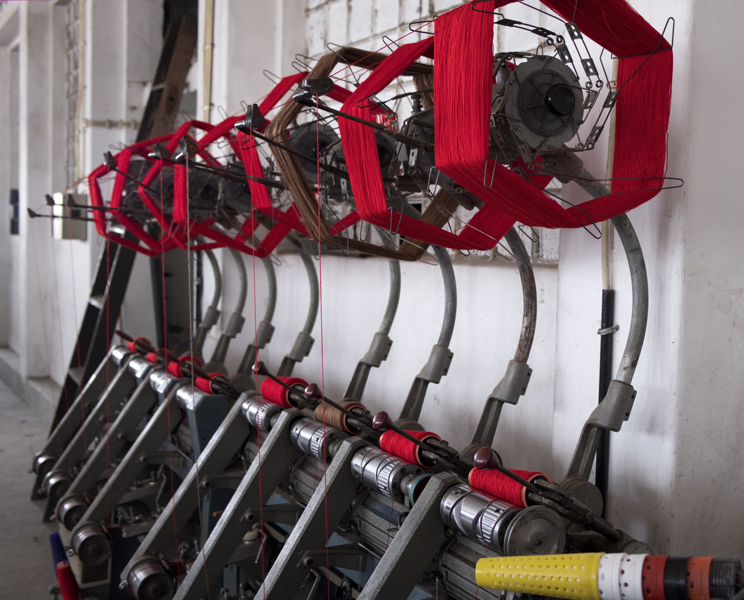 Máquinas de fiação