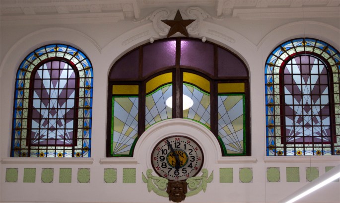 Interior do Cine Royal, hoje supermercado