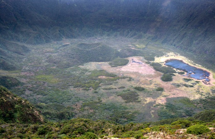 O fundo da Caldeira