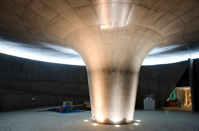 Entrada no Centro de Interpretação do Vulcão dos Capelinhos