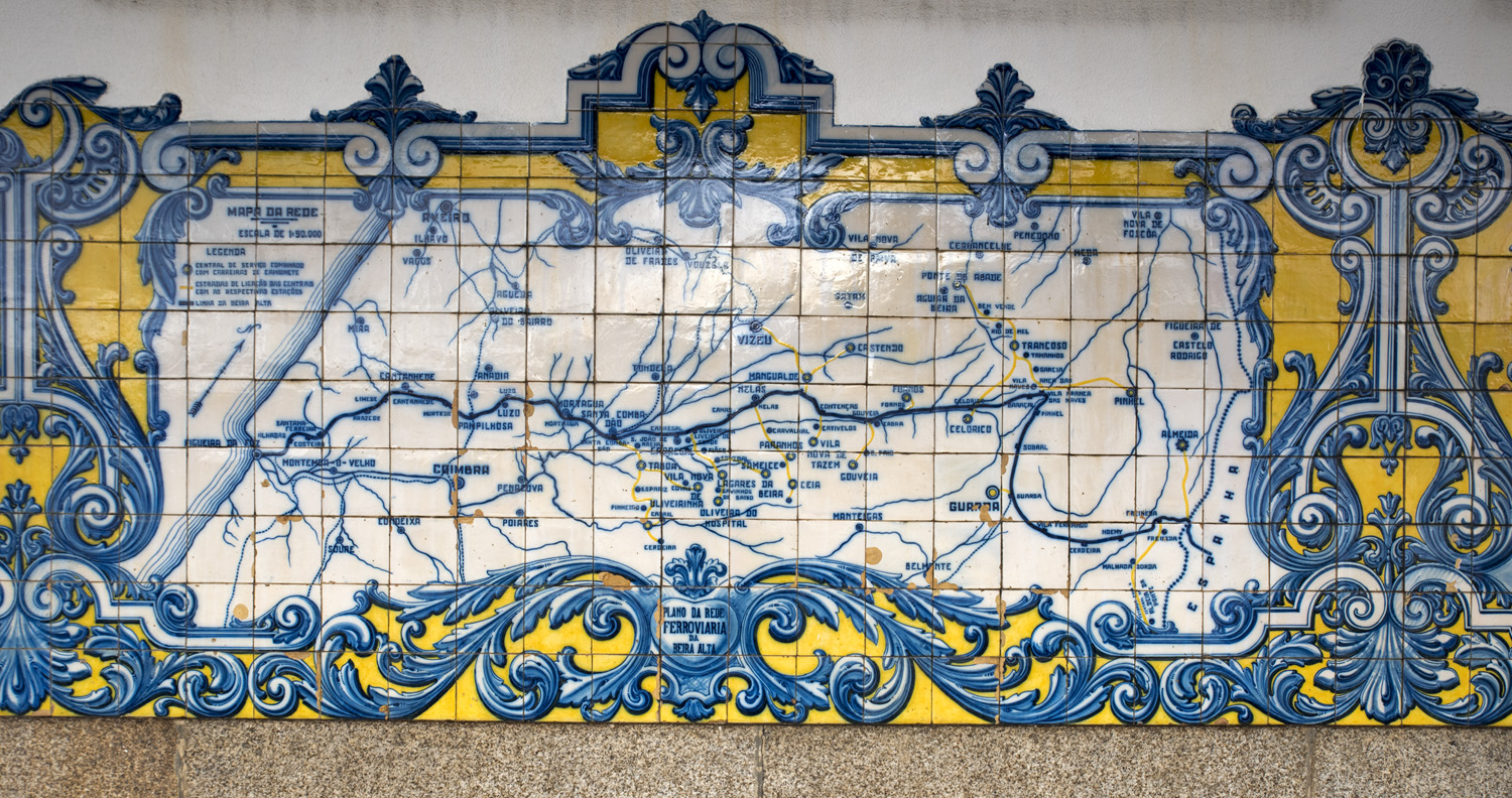 Mapa da Linha da Beira Alta