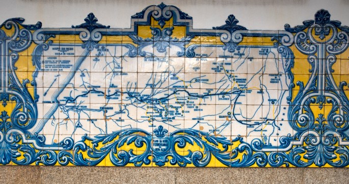 Mapa da Linha da Beira Alta