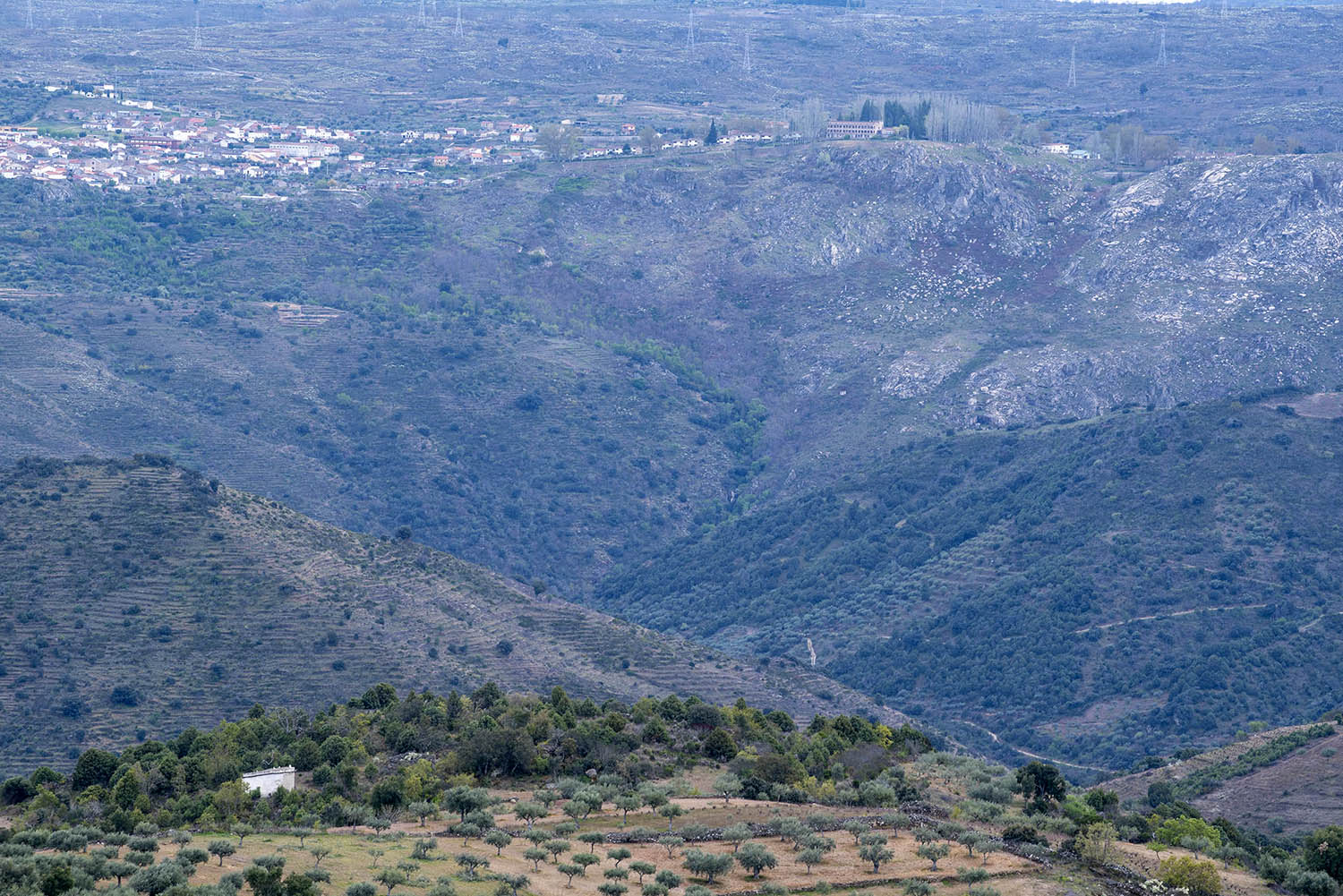 Vista do miradouro da Bemposta