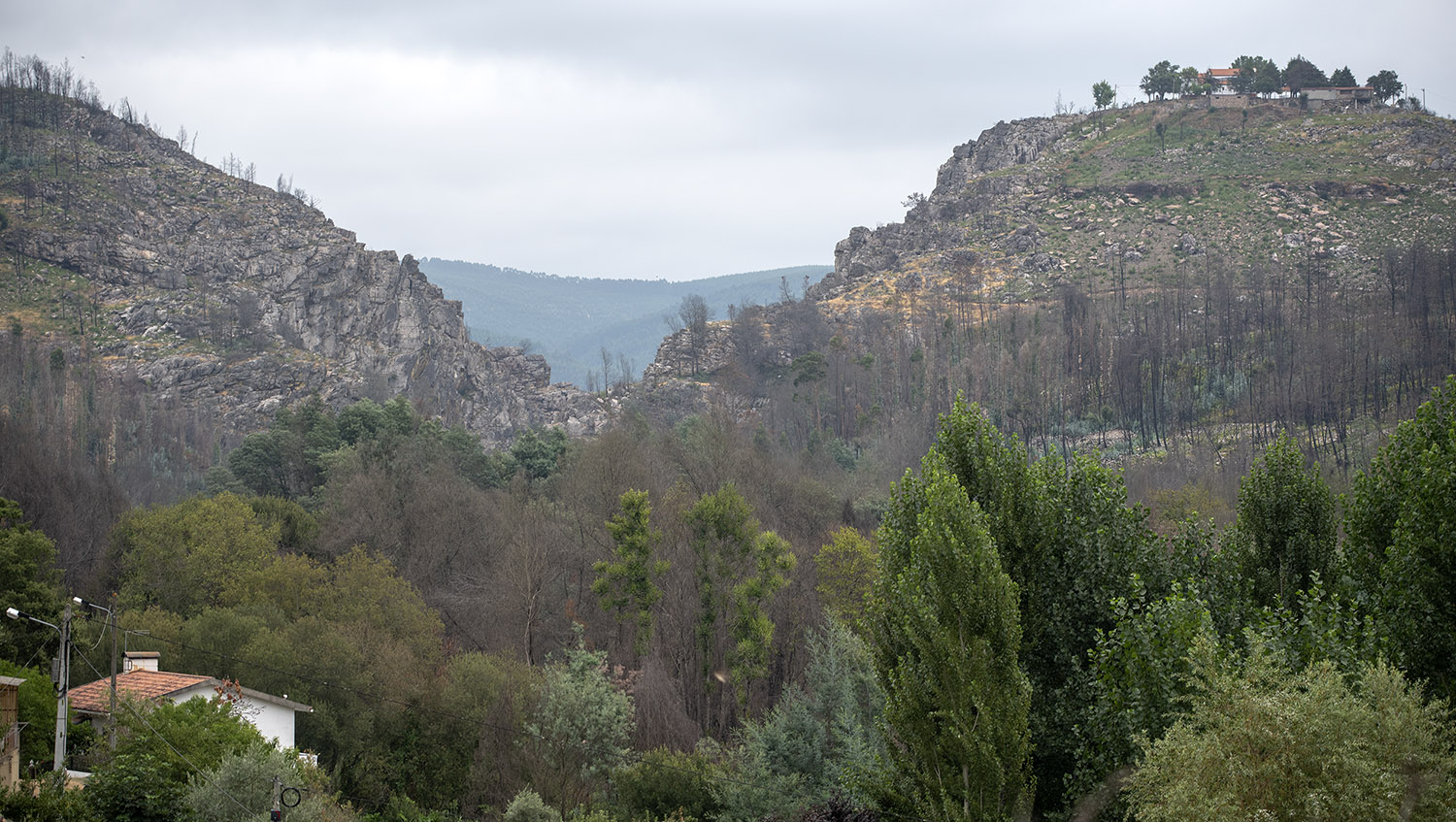 Visão geral do Cerro da Candosa