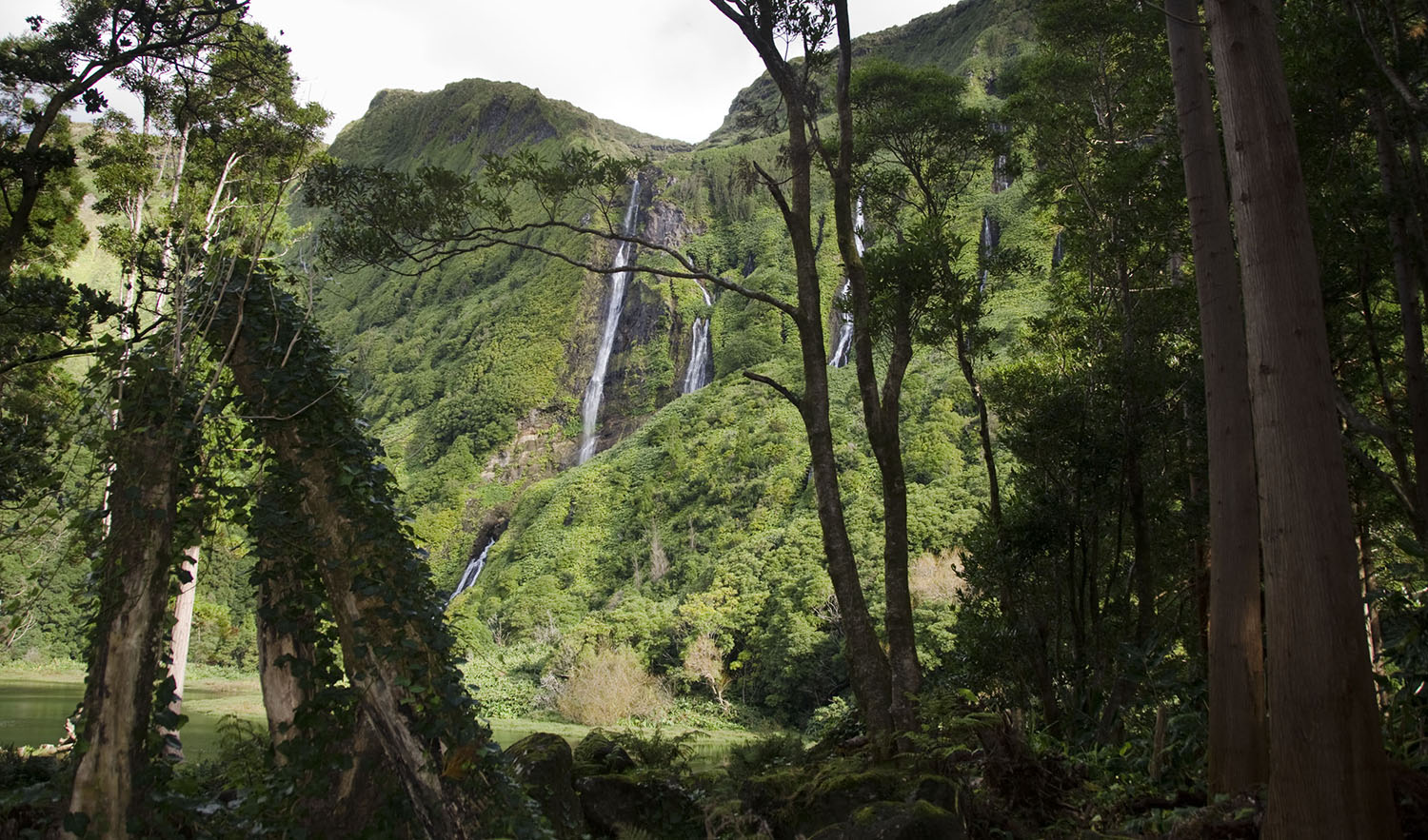 O deslumbramento com o cenário à chegada