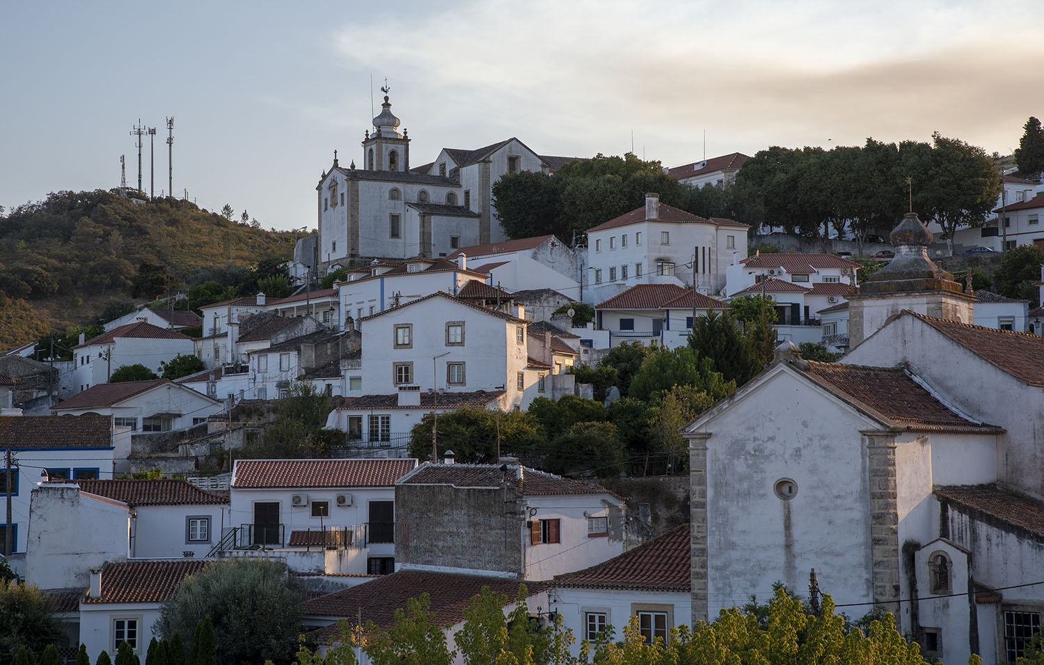O convento de S. Francisco no alto de Alenquer