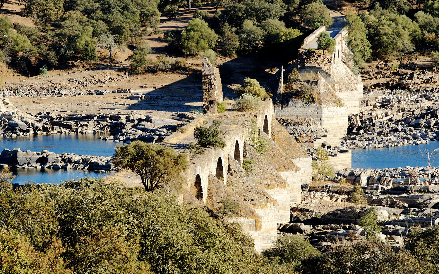Vista geral da ponta a partir da capela da Senhora da Ajuda