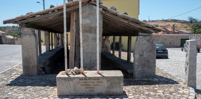 Os alpendres da antiga Feira de Gagos
