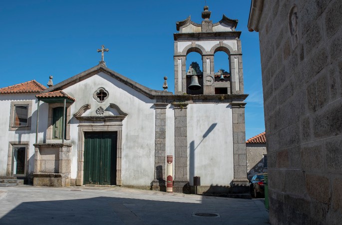 Exterior da igreja da Santa Casa da Misericórdia de Algodres