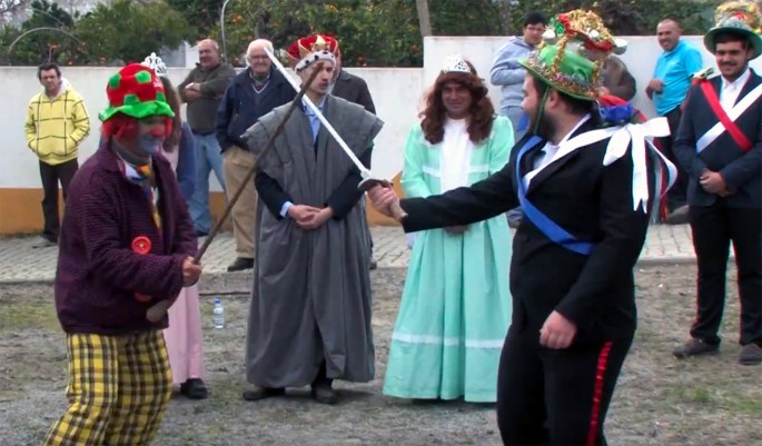 Brincas do grupo do rancho Fólclorico de Flor do Alto Alentejo ©memoriamedia
