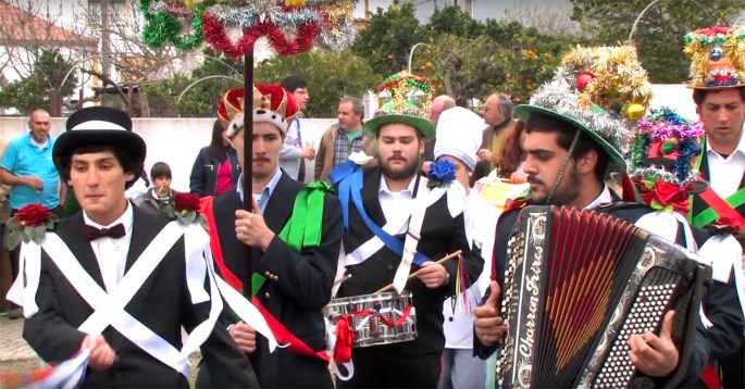 Brincas do grupo do rancho Fólclorico de Flor do Alentejo ©memoriamedia