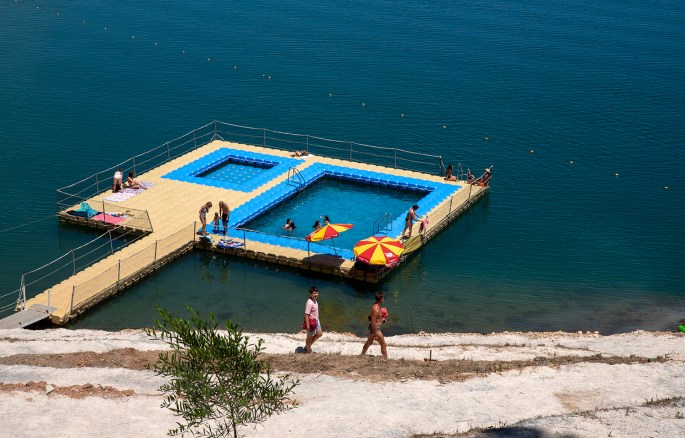 Praia fluvial de Santa Clara