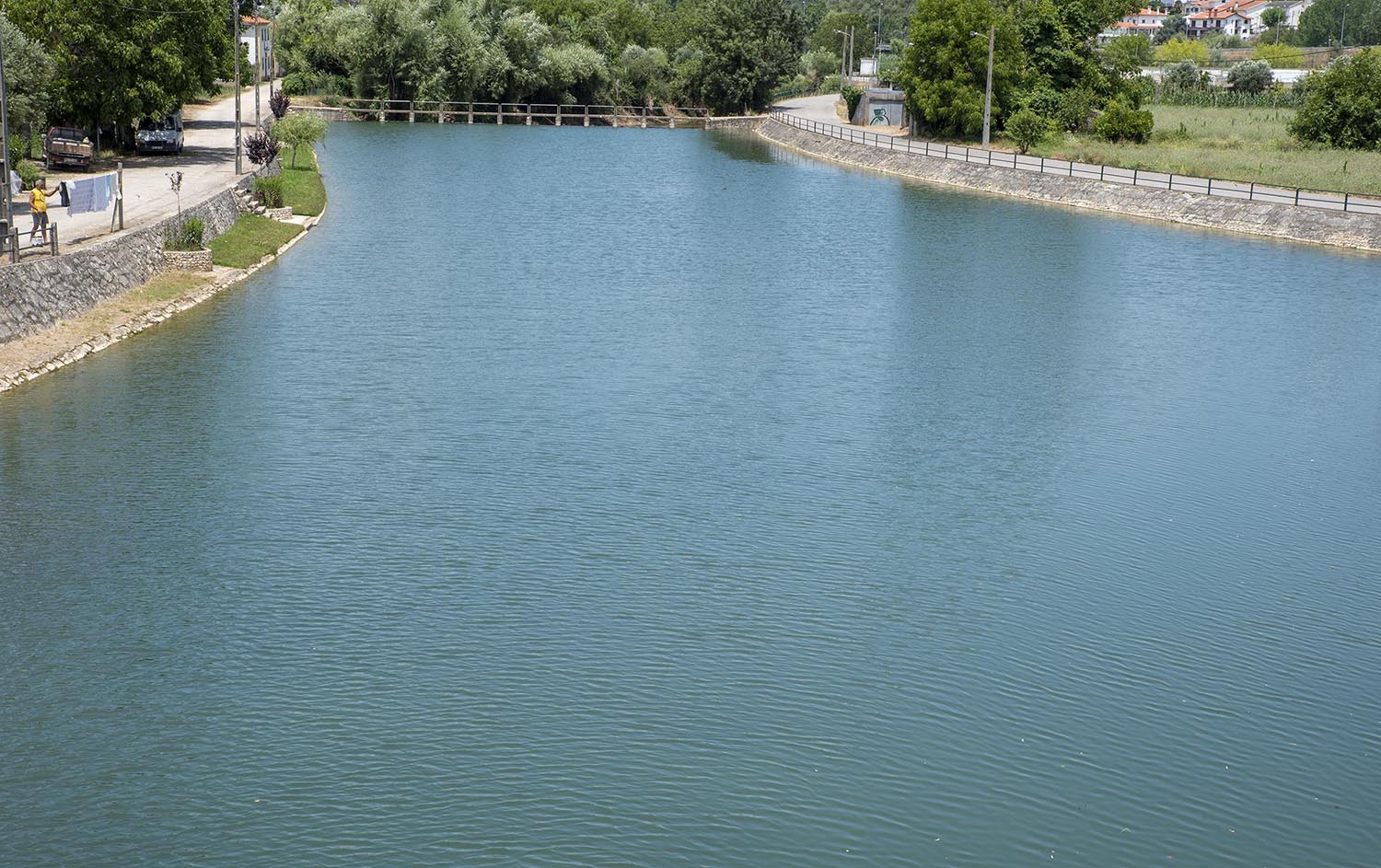 A caminho da confluência com o Mondego