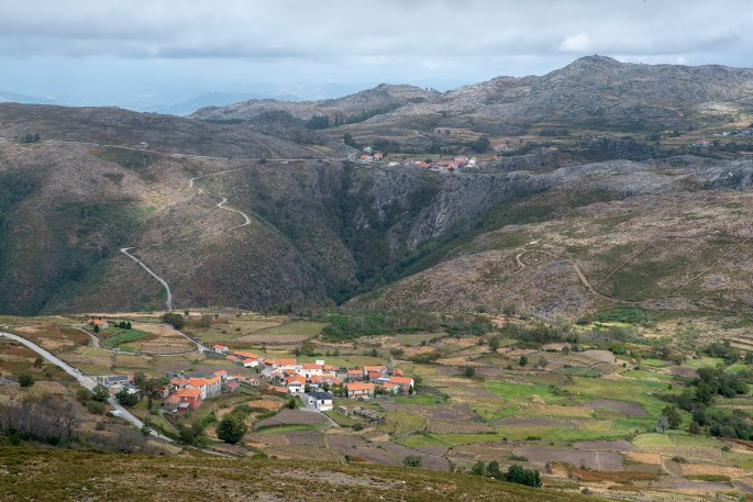 Castanheira e a Frecha da Mizarela vista do radar do IPMA