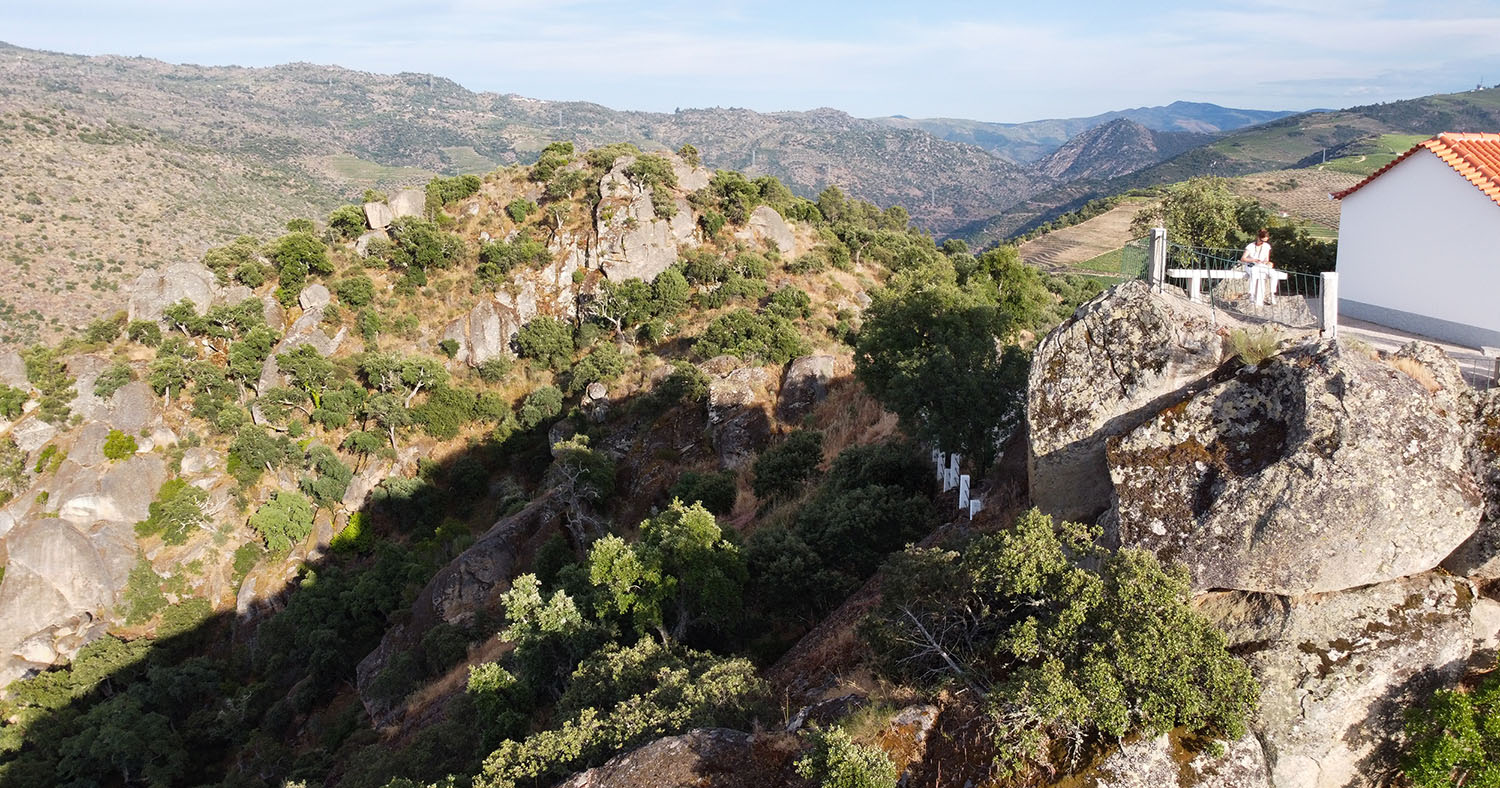 O mirante de Senhora de Lurdes